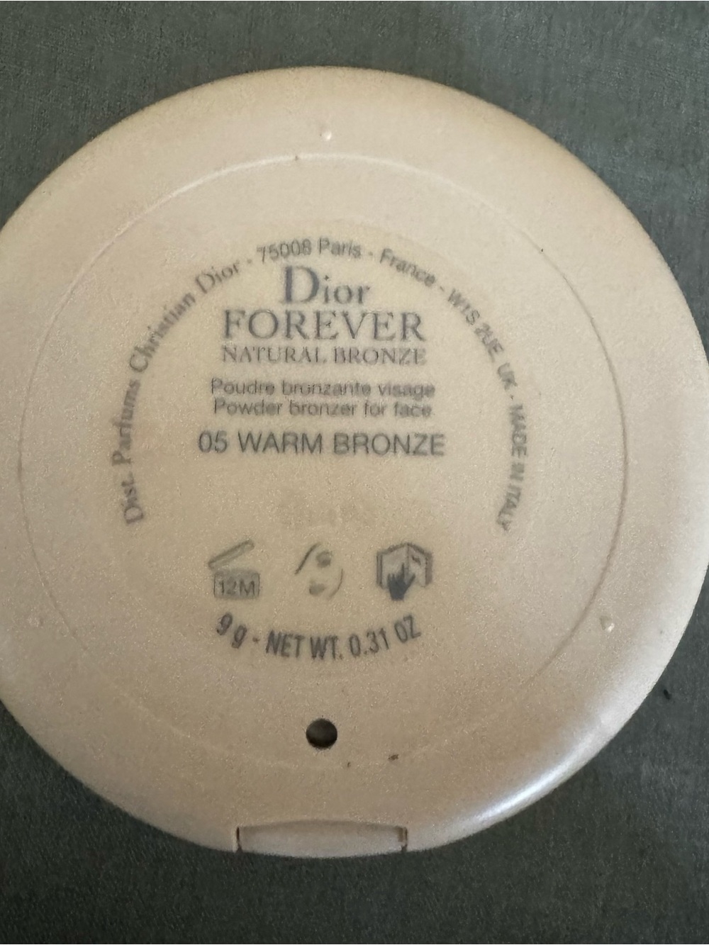 Dior Forever Natural Bronzer 05 Warm Bronze - Picture 2 of 3